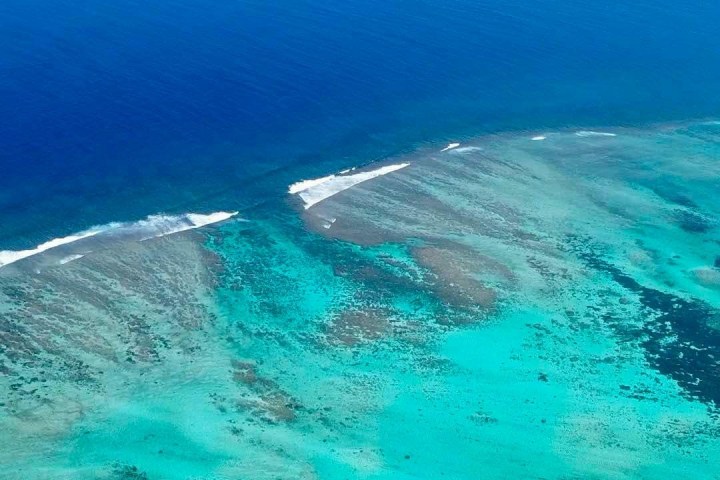 a large body of water